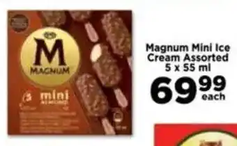 Food Lover's Market Magnum Mini Ice Cream Assorted offer