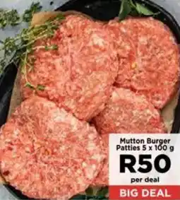 Food Lover's Market Mutton Burger Patties offer