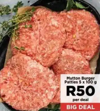 Food Lover's Market Mutton Burger Patties offer