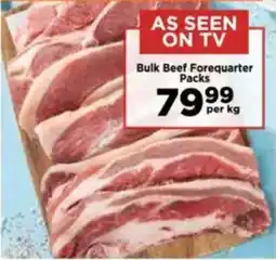 Food Lover's Market Bulk Beef Forequarter Packs offer