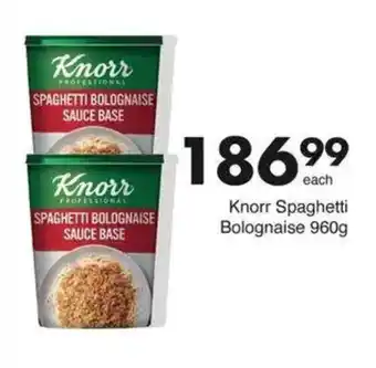 Save Knorr Spaghetti Bolognaise offer