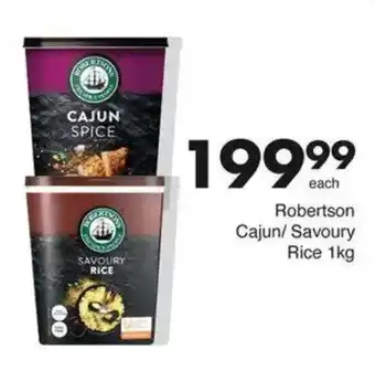 Save Robertson Cajun/Savoury Rice offer