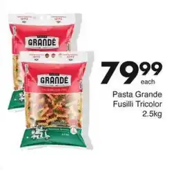 Save Pasta Grande Fusilli Tricolor offer