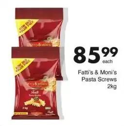 Save Fatti's & Moni's Pasta Screws offer