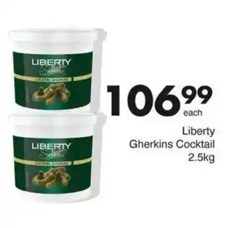 Save Liberty Gherkins Cocktail offer