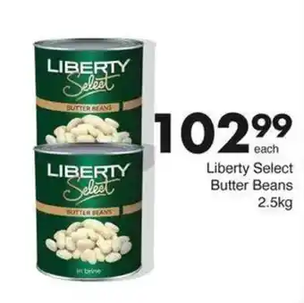 Save Liberty Select Butter Beans offer