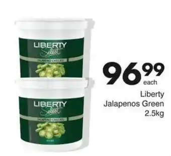 Save Liberty Jalapenos Green offer