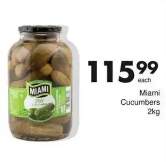 Save Miami Cucumbers offer