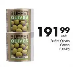 Save Buffet Olives Green offer