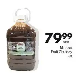 Save Minnies Fruit Chutney offer