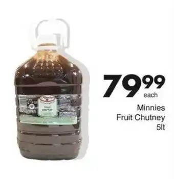 Save Minnies Fruit Chutney offer