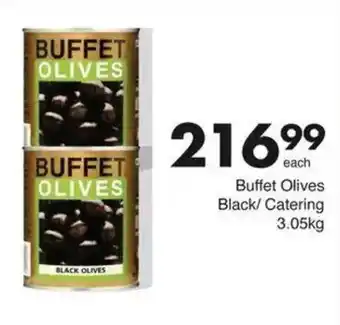 Save Buffet Olives Black/Catering offer