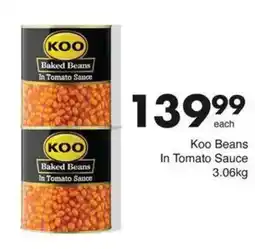 Save Koo Beans In Tomato Sauce offer