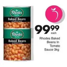 Save Rhodes Baked Beans In Tomato Sauce offer