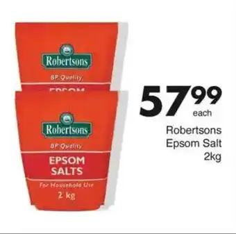 Save Robertsons Epsom Salt offer