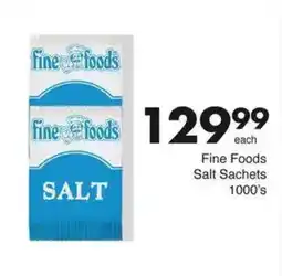 Save Fine Foods Salt Sachets offer