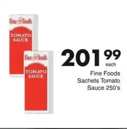 Save Fine Foods Sachets Tomato Sauce offer