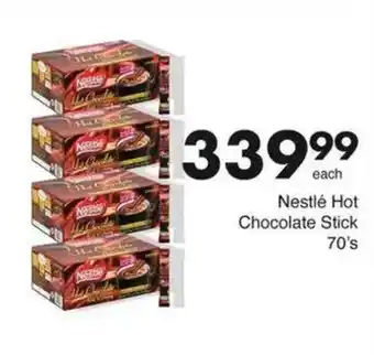 Save Nestlé Hot Chocolate Stick offer