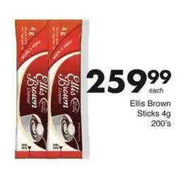 Save Ellis Brown Sticks offer