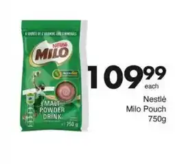 Save Nestlé Milo Pouch offer