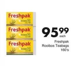 Save Freshpak Rooibos Teabags offer