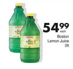 Save Boston Lemon Juice offer