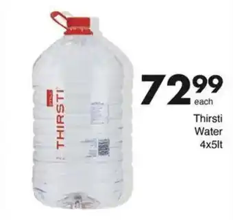 Save Thirsti Water offer