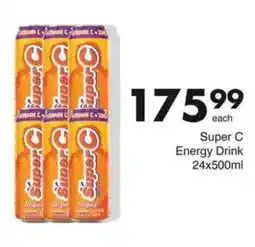 Save Super C Energy Drink offer