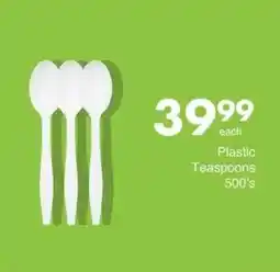 Save Plastic Teaspoons offer