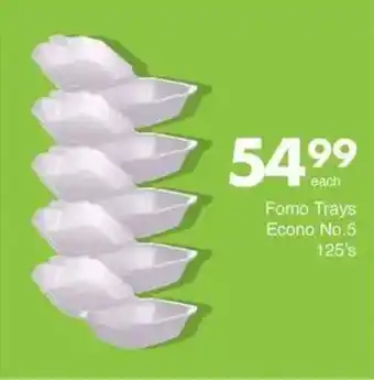 Save Fomo Trays Econo No.5 offer