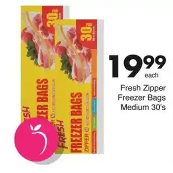 Save Fresh Zipper Freezer Bags Medium offer