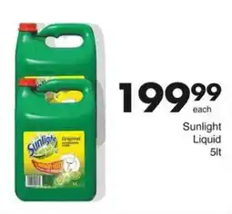 Save Sunlight Liquid offer