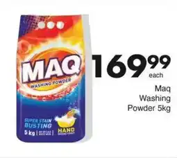 Save Maq Washing Powder offer