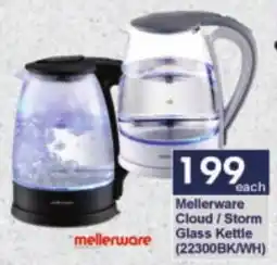 President Hyper Mellerware Cloud/ Storm Glass Kettle offer