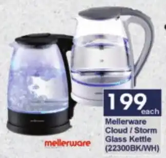 President Hyper Mellerware Cloud/ Storm Glass Kettle offer