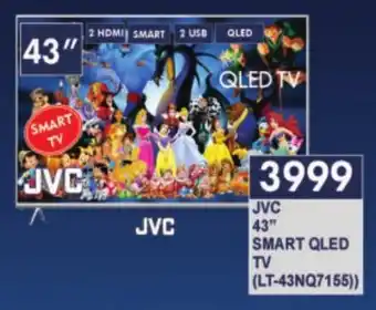 President Hyper JVC 43" Smart QLED TV offer