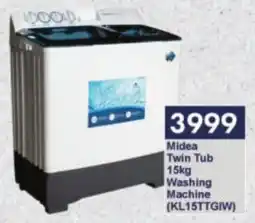 President Hyper Midea Twin Tub Washing Machine offer