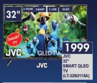 President Hyper JVC 32" Smart QLED TV offer