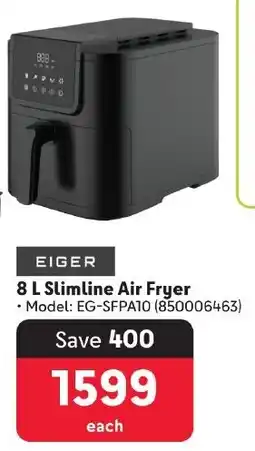 Makro EIGER Slimline Air Fryer offer