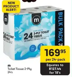 Makro m Toilet Tissue 2-Ply offer