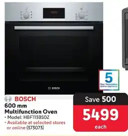 Makro BOSCH Multifunction Oven offer