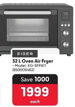 Makro EIGER Oven Air Fryer offer