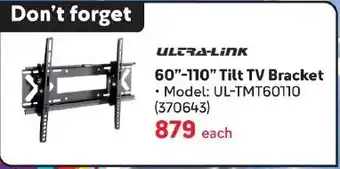 Makro ULTRA-LINK 60"-110" Tilt TV Bracket offer