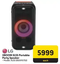 Makro LG XBOOM XL5S Portable Party Speaker offer