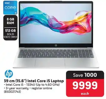 Makro HP 39 cm (15.6") Intel Core i5 Laptop offer