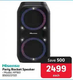 Makro Hisense Party Rocket Speaker offer