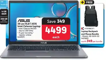 Makro ASUS 39 cm (15.6") X515 Intel Celeron Laptop offer