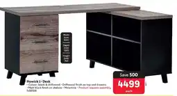 Makro Howick L- Desk offer