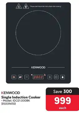 Makro KENWOOD Single Induction Cooker offer