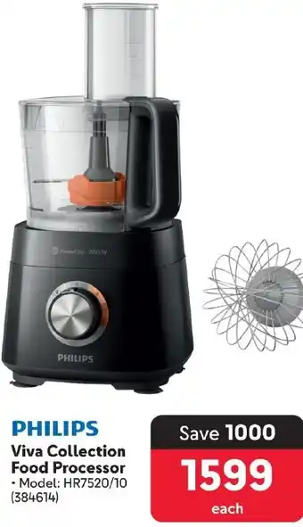 Makro PHILIPS Viva Collection Food Processor offer